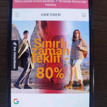 Greydershops.com Firmasından Aldığım Ürünün Gönderimi Olmadı