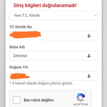 İŞKUR Kura Sonucunu Öğrenmek İçin Sisteme Giriş Yapmama Rağmen Hata Alıyorum