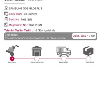 Horoz Lojistik Teslimat Gecikmesi Ve İletişim Sorunları