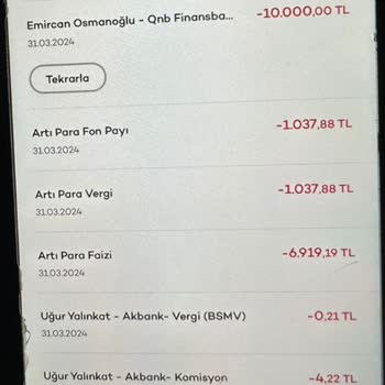 Akbank Artı Para Faizi