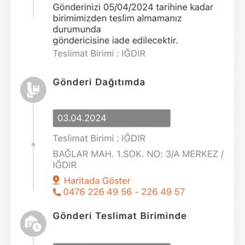 MNG Kargo Hizmet Şartları İhlali