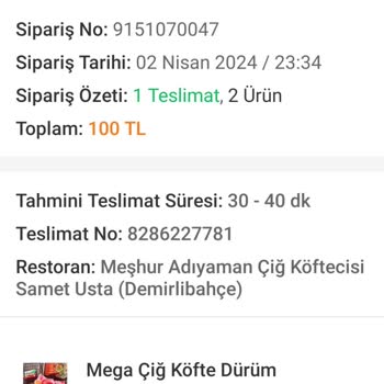 Trendyol Haksız Kazanç Kötü Yemek Fatura Yok