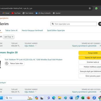 Amazon.com.tr Üzerinden Yanlışlıkla Alınan Ürünün İade Talebi