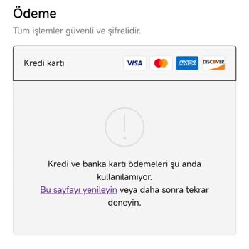 HIQ Nutrition Ödeme Yöntemi Açılmıyor!