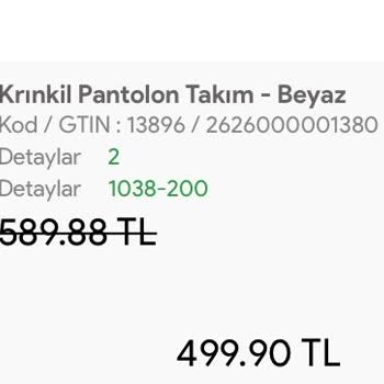 Allmiss Giyim Outlet Adı Altında Değişim Kabul Edilmiyor