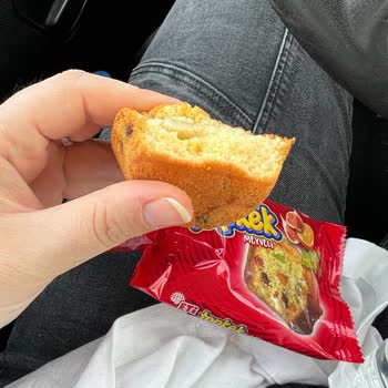 Eti Gıda Eti Meyveli Topkek İçinden Çıkan Sert Plastik