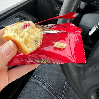 Eti Gıda Eti Meyveli Topkek İçinden Çıkan Sert Plastik