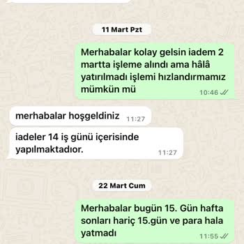 iloveshoes.com.tr İade Yapılmıyor Sürekli Erteleniyor