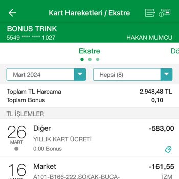Garanti BBVA Yıllık Kart Aidatı Ücreti İadesi Talebi