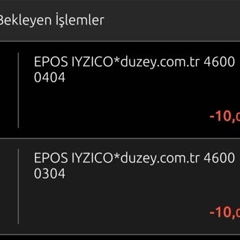iyzico Habersiz Bir Şekilde Hesabımdan Para Çekmiş