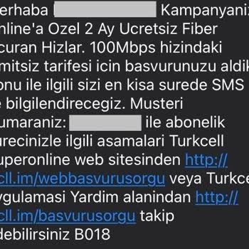 Turkcell TV+ Turkcell Ev İnterneti Fatura Sorunu