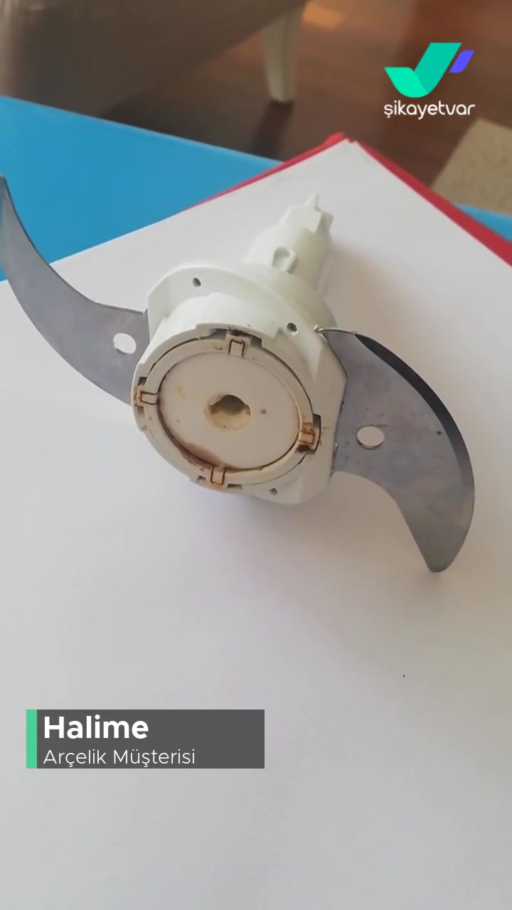 Arçelik Rhb 6050 Mutfak Robotu Hijyen Problemi! videonun kapak resmi