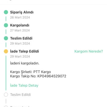 Dolap Haksız İade Kargo Ücreti