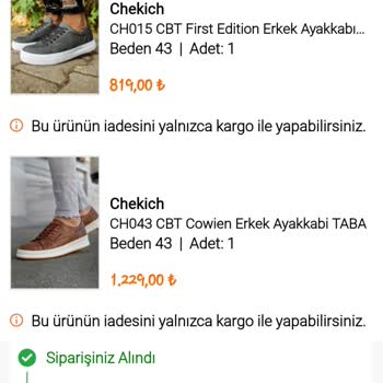 FLO Ayakkabı Siparişim Hala Hazırlanmamış