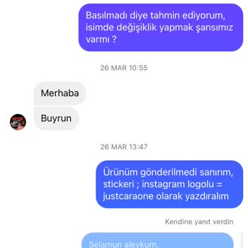 Güngördü Design 1 Aydır Malzeme Göndermedi