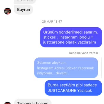 Güngördü Design 1 Aydır Malzeme Göndermedi