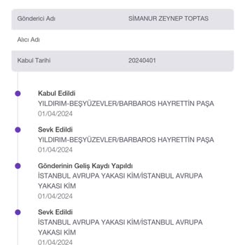 PTT Kargo Dağıtıma Çıkarılmayan Sürekli Bekletilmesi