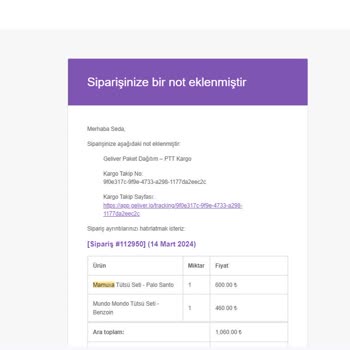 Mamuxa Siparişi 20 Gün Gönderemeyen, Muhatap Bulunamayan Firma