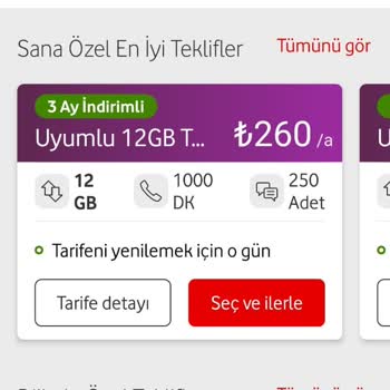 Vodafone Tarifesi Üzerinden 2 Kattan Fazla Ücret Yansıtıyor