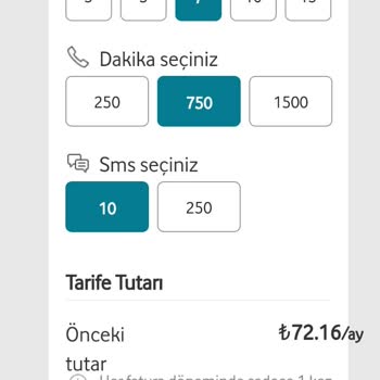 Vodafone Tarifesi Üzerinden 2 Kattan Fazla Ücret Yansıtıyor