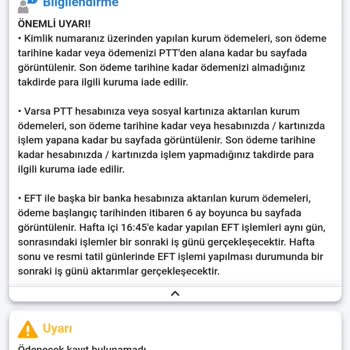 Aile ve Sosyal Hizmetler Bakanlığı PTT Kurum Ödemeleri