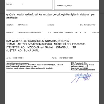 iyzico Param İznim Dışında Hesaptan Çıktı