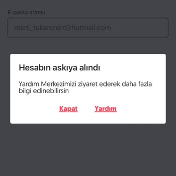 Letgo Sebepsiz Yere Hesabım Askıya Alındı