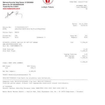 Samsung TV Ve Media Markt Mağazaları