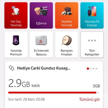 Vodafone Yanımda Uygulam Sorunu