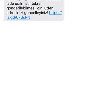 E-ticaret Marka Taklidiyle Dolandırıcılık Bir Numara Adres Değişikliği İçeren Mesaj Attı