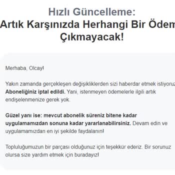 Betterme Para İadesi Talebi!