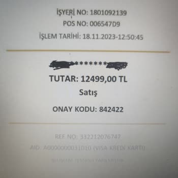 Kocaeli 41 Burda Gallery Crystal Mağazası Ürün Teslim Etmiyor!