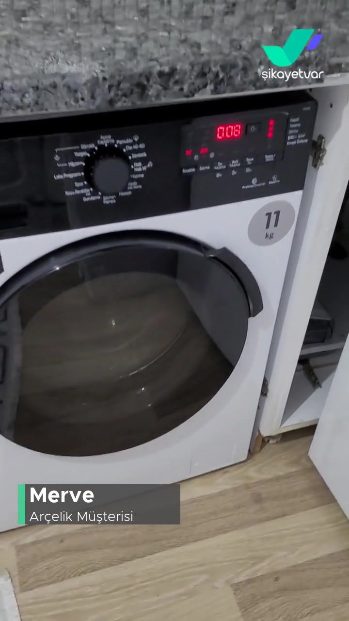 Arçelik 11140 M Çok Gürültülü, Çamaşırları Yıpratıyor! videonun kapak resmi