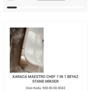 Karaca Züccaciye Karaca Bir Parçası Bozuk Olan Ürünümü Tamamen Bozup Göndermiş