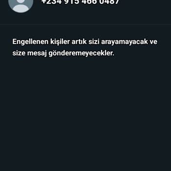 WhatsApp Üzerinden Yabancı Ülkeden Mesaj Aldım