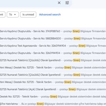 Sinerji Bilgisayar Alışveriş Yaptığım En Kötü Firma