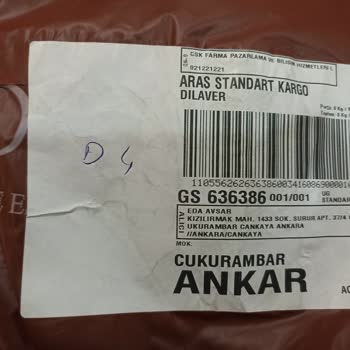 Dermoten Kargo Eksik Gönderilmiş