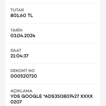 Google AdSense Google Ads Habersiz Para Çekimi