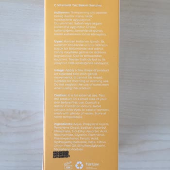 SHE Vec Bozuk C Vitamini Serum