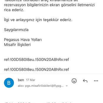Pegasus Ve Enterprise Kampanya Mağduriyeti