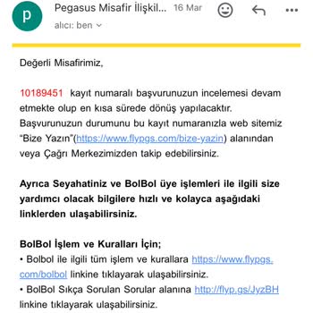 Pegasus Ve Enterprise Kampanya Mağduriyeti