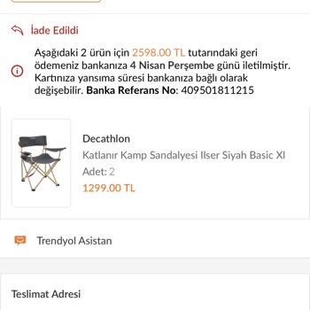 Trendyol Decathlon Sürat Kargo Şebeke Misiniz Aga Siz