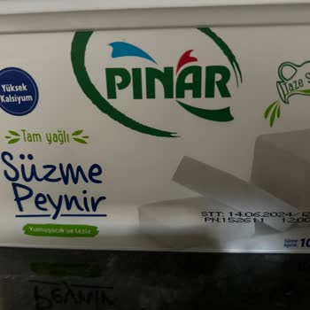 Pınar Et ve Süt Marketten Alınan Süzme Peynirde Küflenme Sorunu