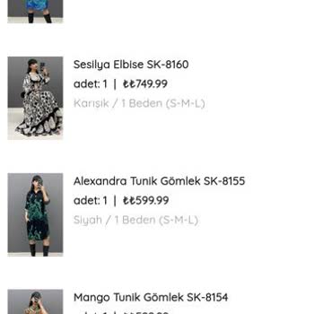 Saklı Butik Ürün İadesinde Ücret İadesi Yapmıyor