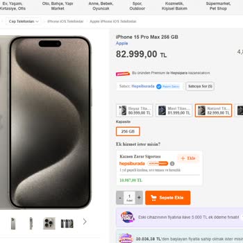 Hepsiburada İphone Fiyat Farkını Ödemiyor!