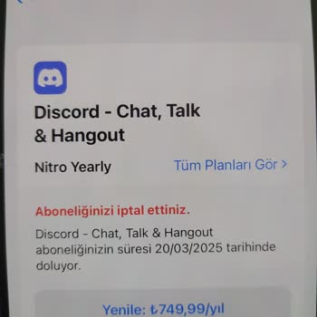 Discord İstemsizce Nitro Parası Çekme Para İadesi Gelecek Mi?