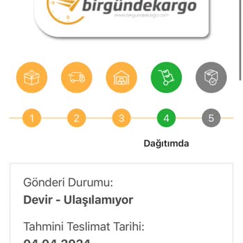 Bir Günde Kargo Devir Ulaşılamadı Kargo Ortalıkta Yok