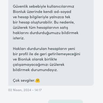 Bionluk (bionluk.com) Ban Ve Para