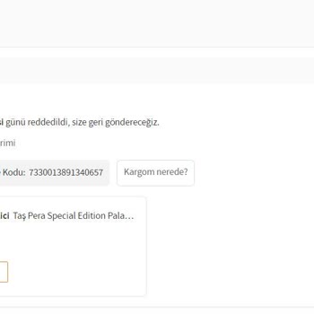 Stradivarius Yanlış İade Kabulü