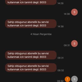 7000 Vodafone Şifresi Vermiyor
